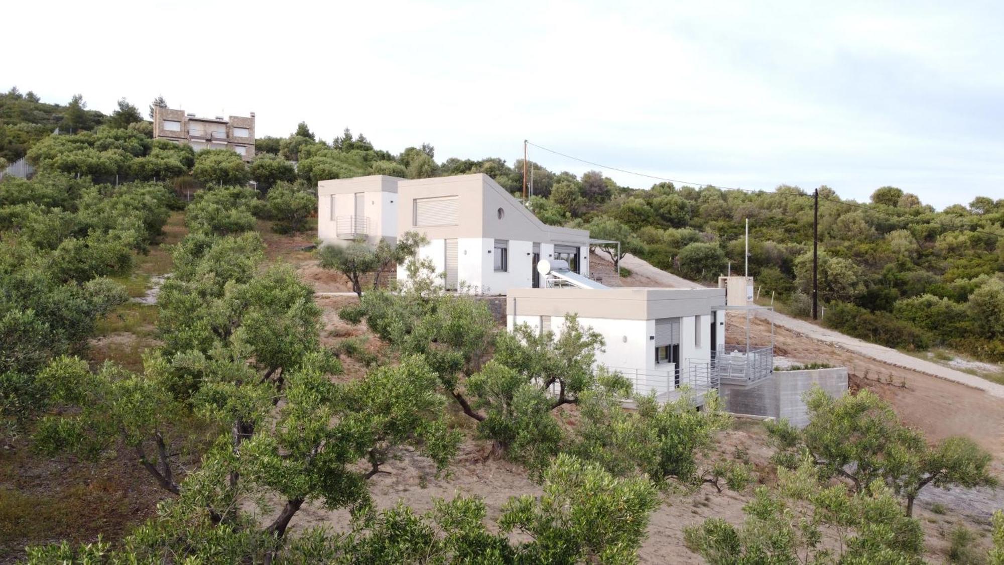 Villa Enelia Vatopédhion Exterior foto